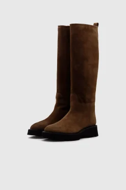 Lydia 5 Boots Velours Militare