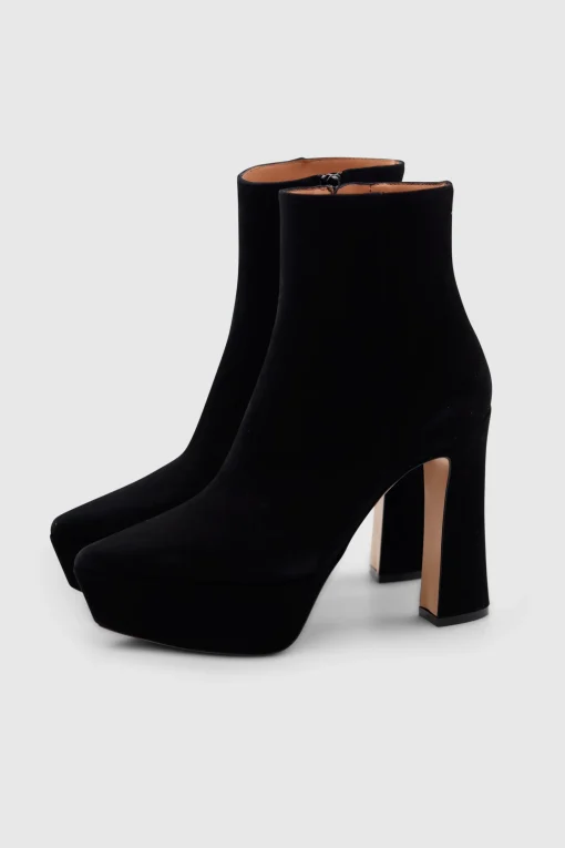 Margot Boots Camoscio Nero