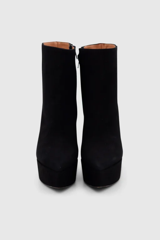 Margot Boots Camoscio Nero