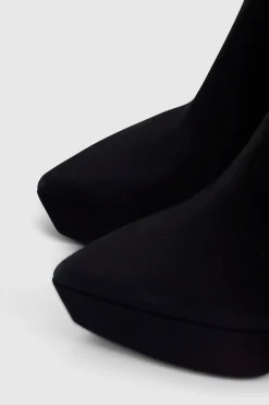Margot Boots Camoscio Nero