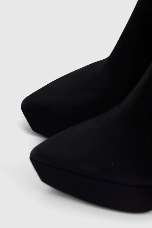 Margot Boots Camoscio Nero