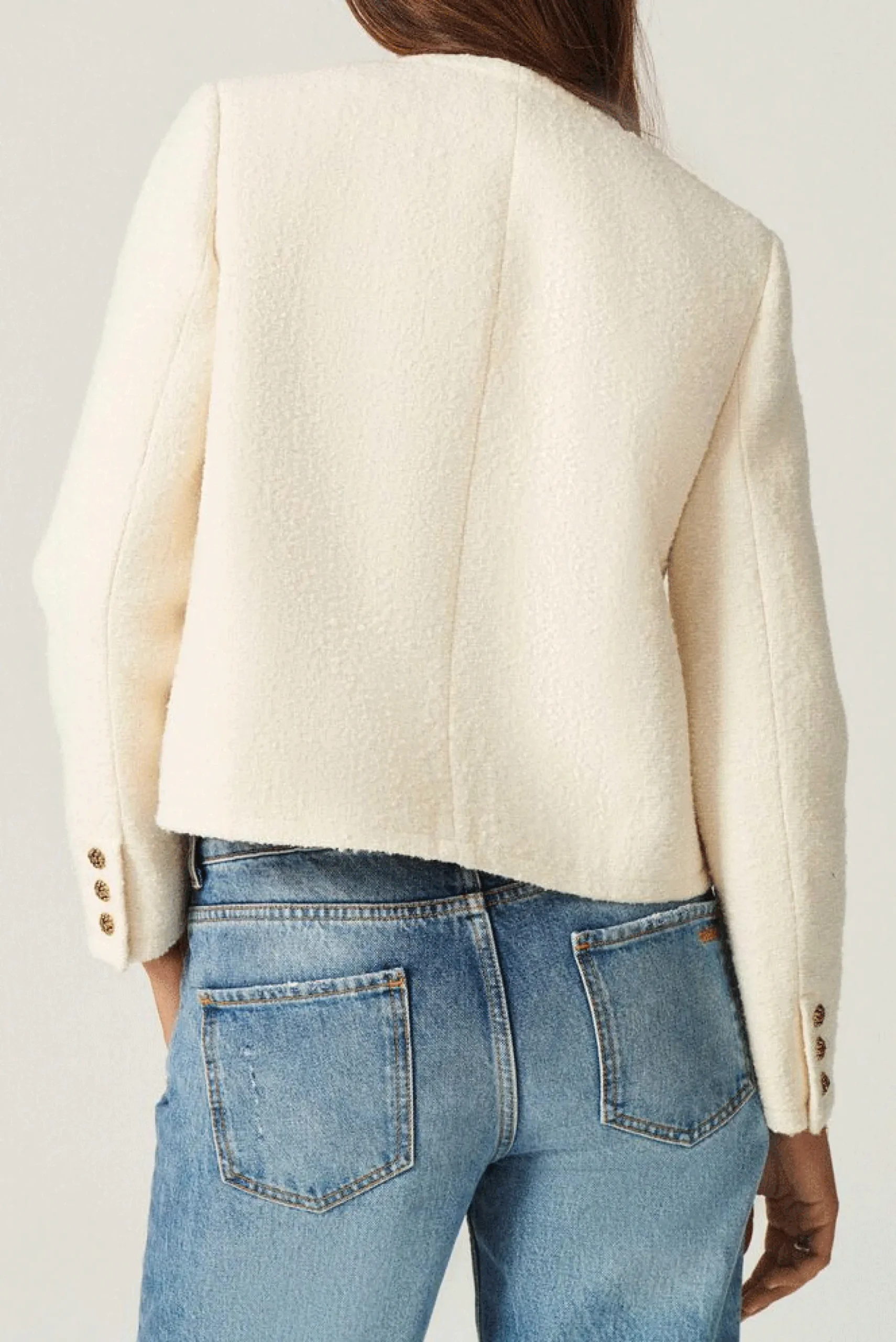 Meredith Jacket Ecru