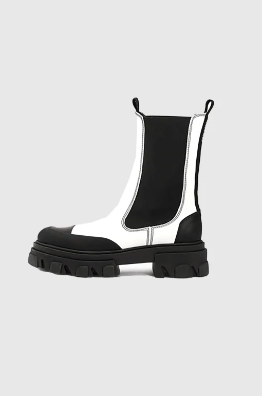 Mid Chelsea Boots Egret