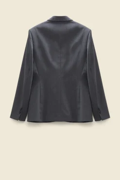 Modern Sophistication Blazer Charcoal Melange