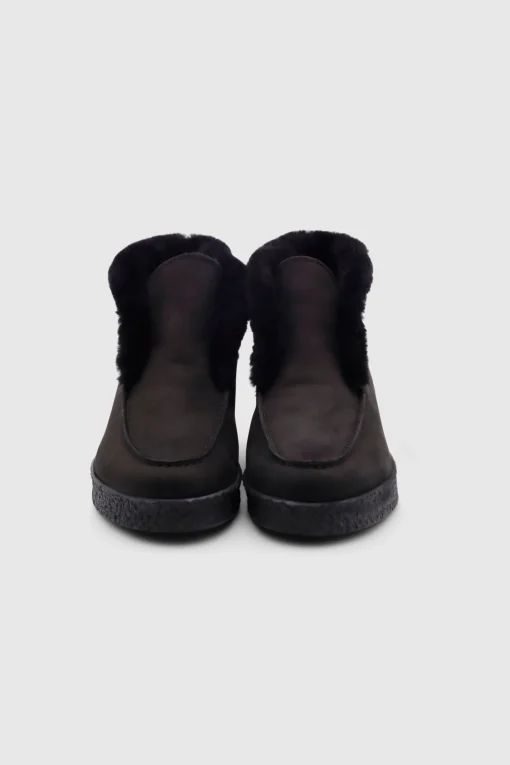 Montone Boots Nabuk Nero