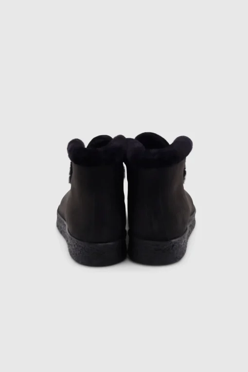 Montone Boots Nabuk Nero