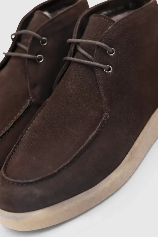 Montone Lace Boots Valencia Moka