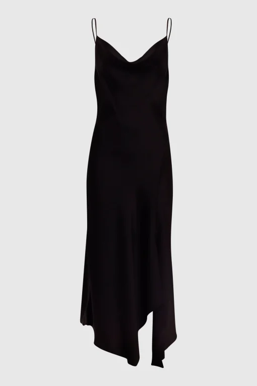 Nellie Slip Dress Black