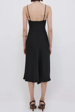 Nellie Slip Dress Black