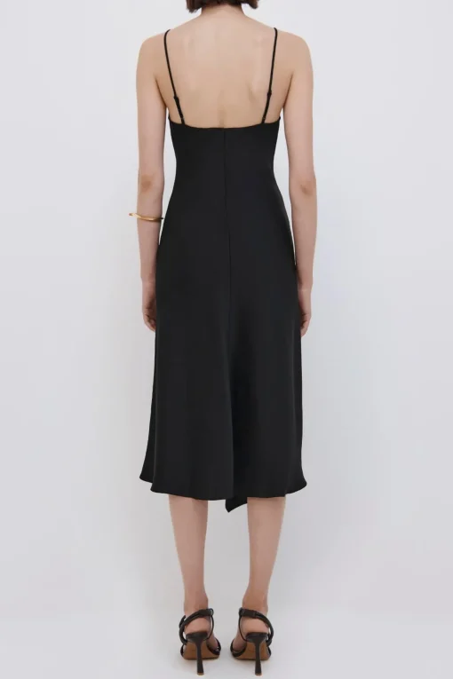 Nellie Slip Dress Black