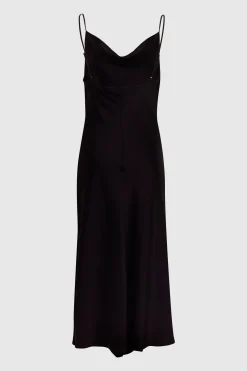 Nellie Slip Dress Black