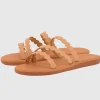 Oceanis Slide Sandals Natural