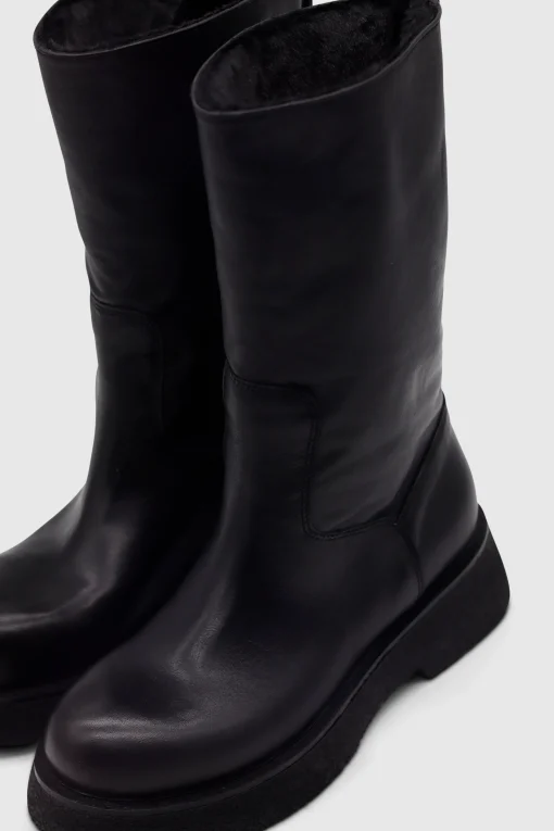Padded Boots Nature Nero