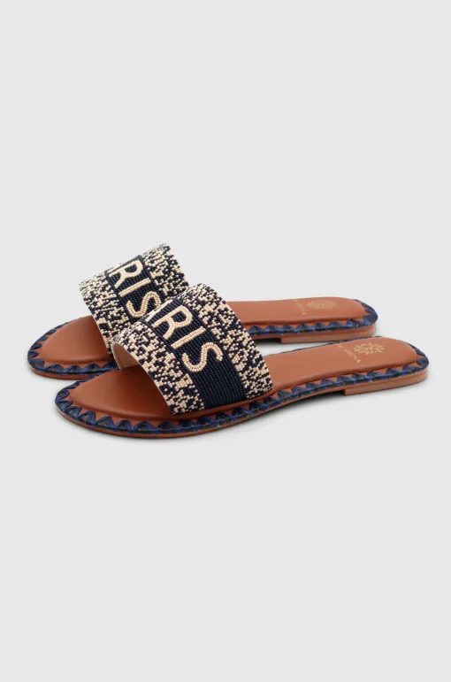 Paris Flats Navy Blue