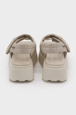 Plateau Sandals Velvet Osso