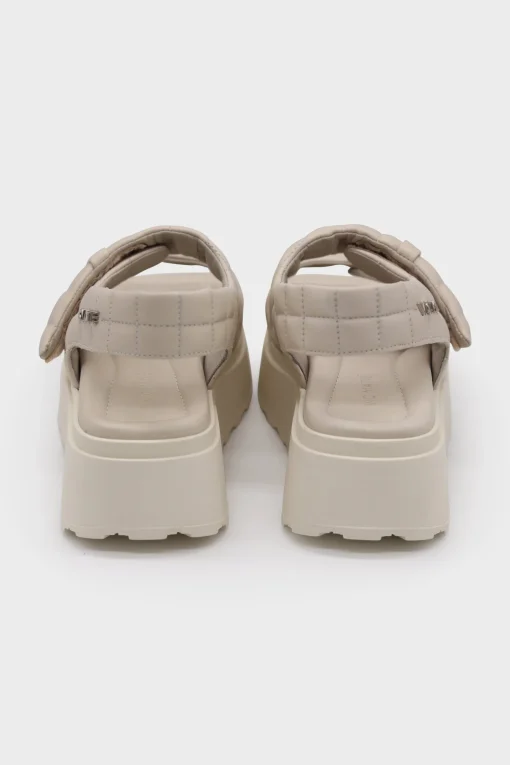 Plateau Sandals Velvet Osso