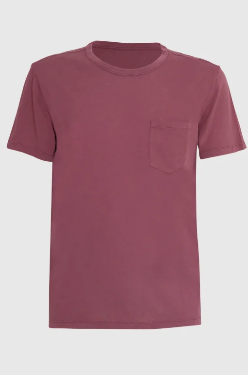Pocket Tee Plumwine