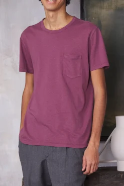 Pocket Tee Plumwine