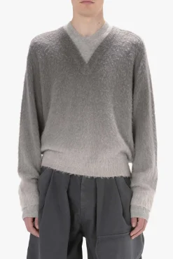 Pullover V-Neck Gradient