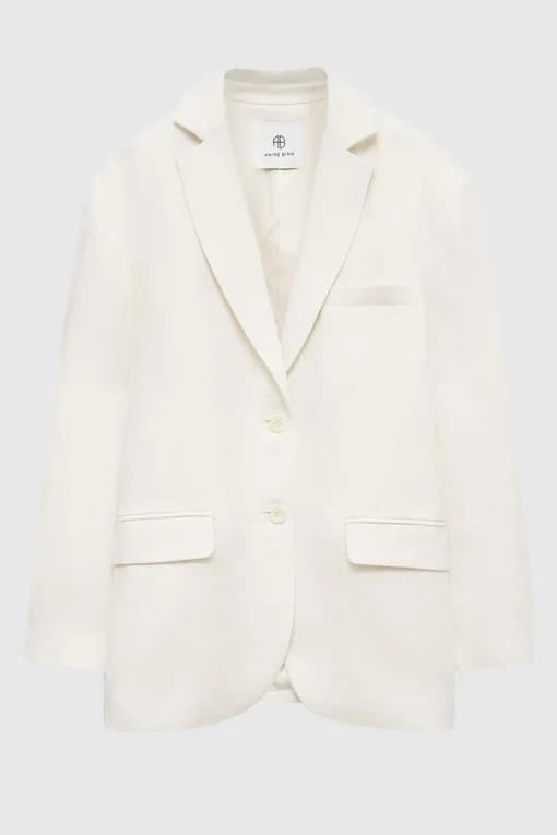Quinn Blazer White