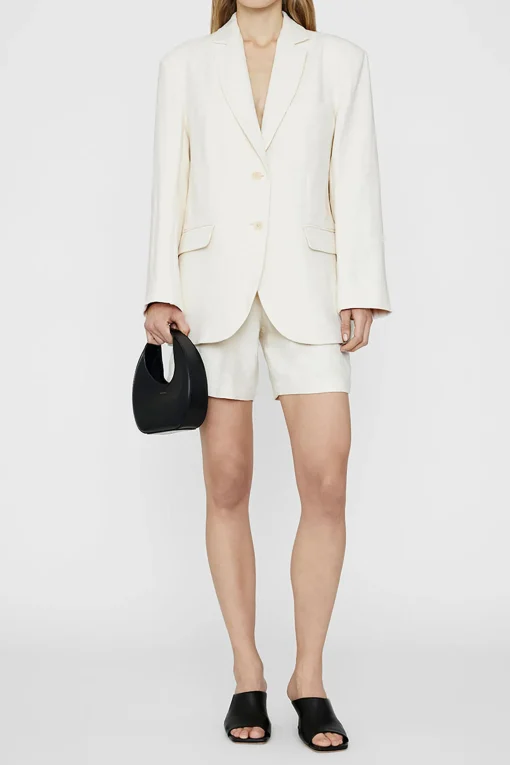 Quinn Blazer White