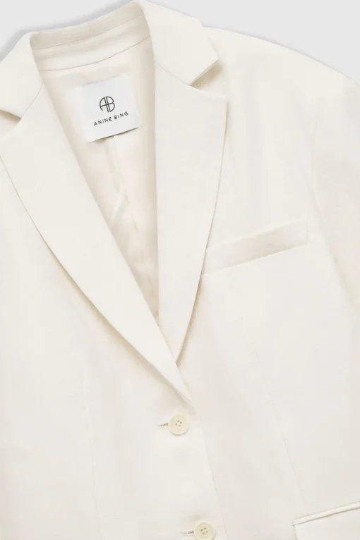 Quinn Blazer White