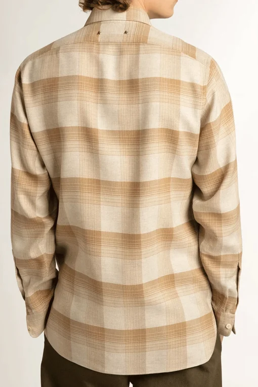 Regular Basic Shirt White Pepper/ Wet Sand