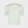 Relaxed Rib Crewneck T-Shirt