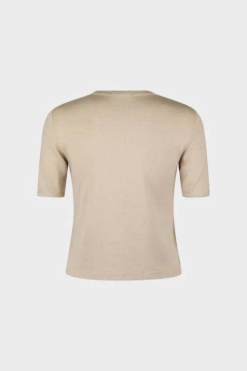 Relaxed Rib Crewneck T-Shirt