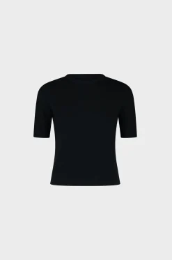 Relaxed Rib Crewneck T-Shirt