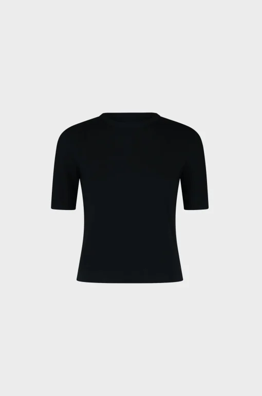 Relaxed Rib Crewneck T-Shirt