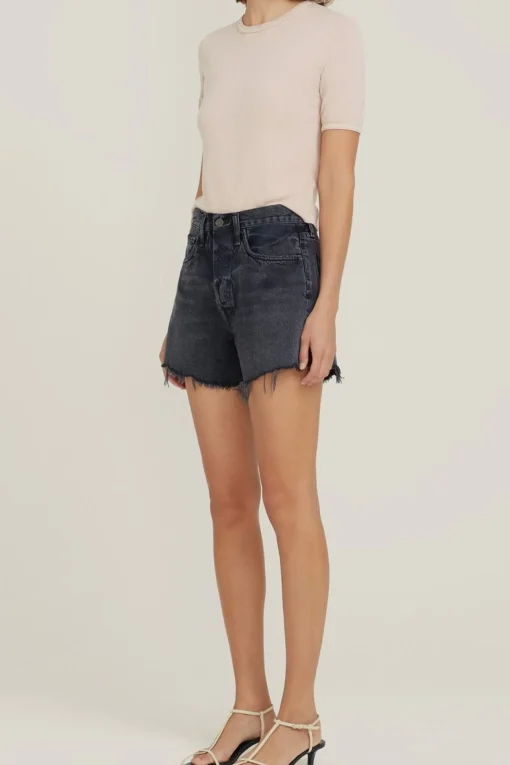 Relaxed Rib Crewneck T-Shirt