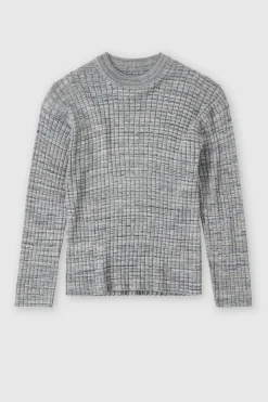 Ribbed Jumper Ash Grey