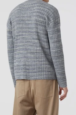 Ribbed Jumper Ash Grey