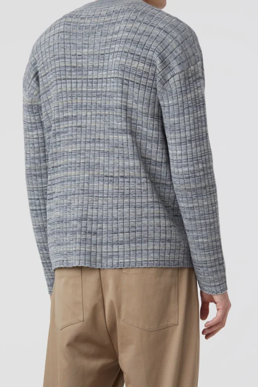 Ribbed Jumper Ash Grey