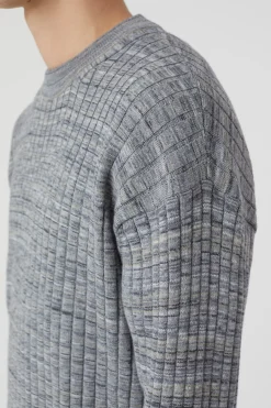 Ribbed Jumper Ash Grey