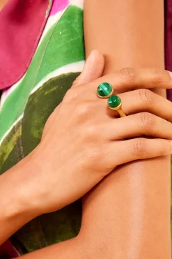 Ring Lali Malachite