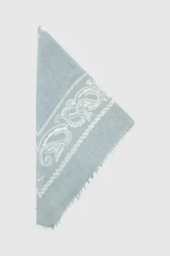 Schal Blau