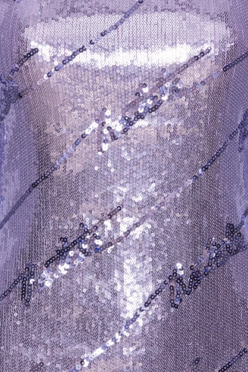 Sequins Mini Dress Violet Tulip Comb.