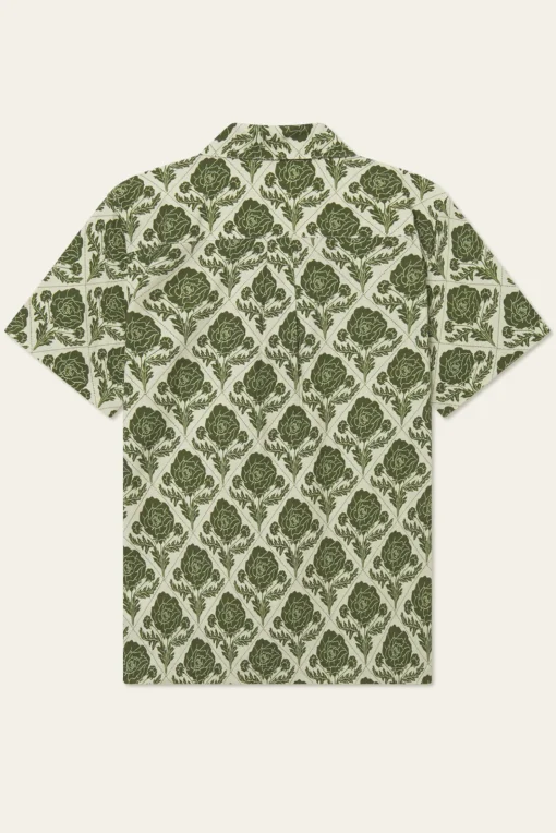 Shirt Lesley Flower Tile AOP