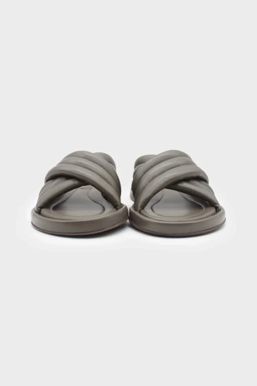 Slipper Army Green Nappa