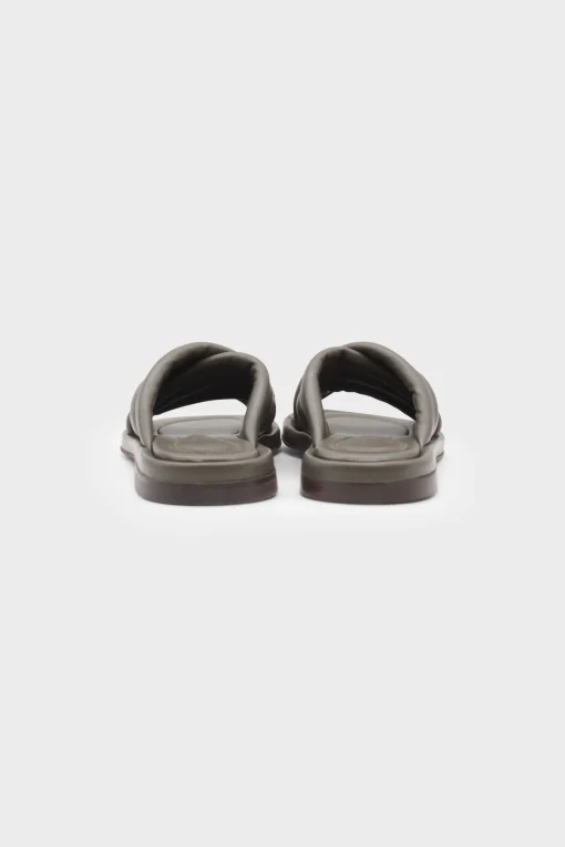 Slipper Army Green Nappa