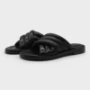 Slipper Black Nappa
