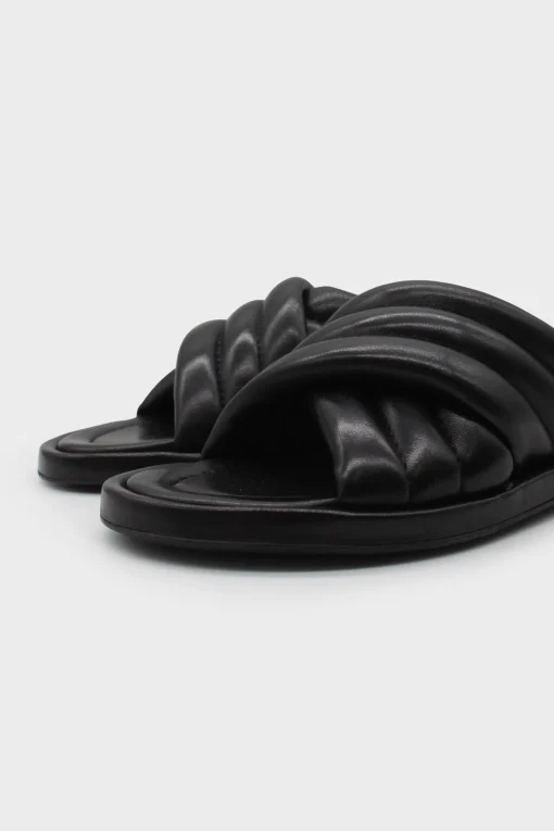 Slipper Black Nappa