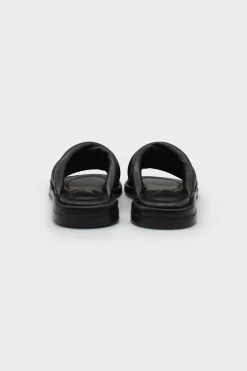 Slipper Black Nappa