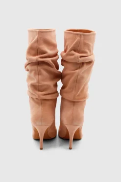 Slouchy Boots Nude