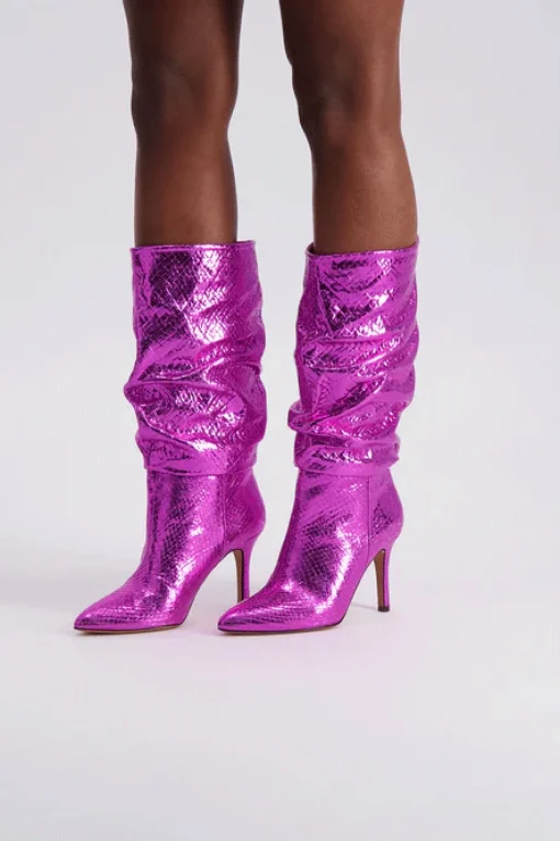 Slouchy Boots Pink