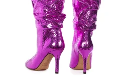 Slouchy Boots Pink