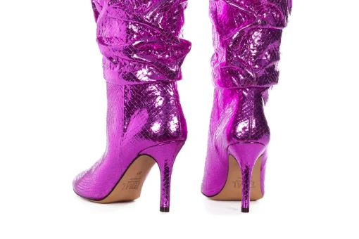 Slouchy Boots Pink