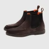 Sporty Chelsea Boots Dark Grey